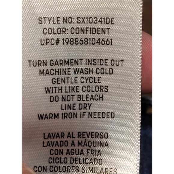 Seven 7 Womens Loose Straight Fit Jeans Size 20W measures 42Wx30.5L EUC - Picture 8 of 11